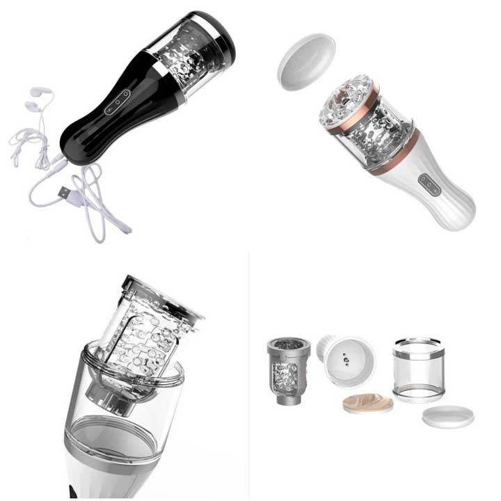 Cốc Thủ Dâm Tự Động Xoay 360 Độ Rên Rỉ Gợi Dục